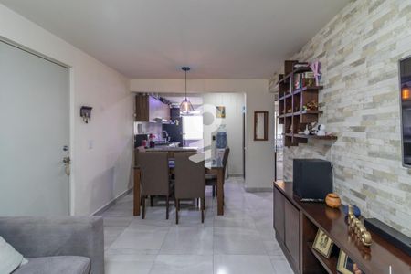 Sala - Comedor  de apartamento para alugar com 2 quartos, 70m² em Juan Escutia, Ciudad de México