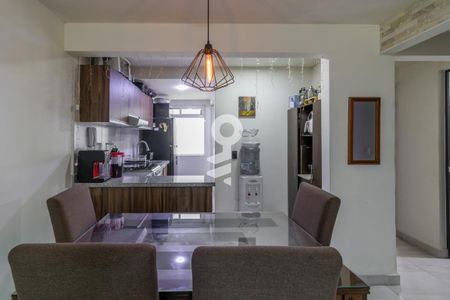 Sala - Comedor  de apartamento para alugar com 2 quartos, 70m² em Juan Escutia, Ciudad de México