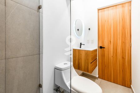 Baño  de apartamento para alugar com 1 quarto, 42m² em Roma Norte, Ciudad de México