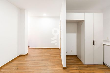 Sala - Comedor de apartamento para alugar com 1 quarto, 42m² em Roma Norte, Ciudad de México