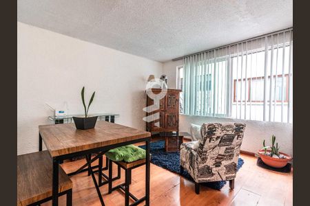Sala - Comedor de apartamento para alugar com 2 quartos, 50m² em Cuauhtémoc, Ciudad de México