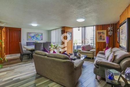Sala - Comedor de apartamento para alugar com 3 quartos, 120m² em Pedregal Del Lago, Ciudad de México