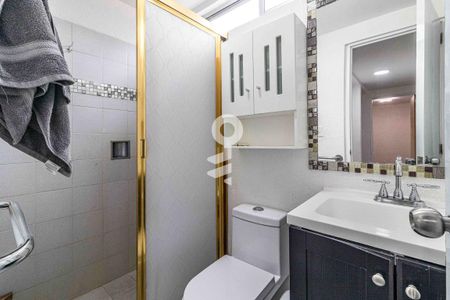 Baño 2 de casa de condomínio para alugar com 3 quartos, 135m² em San Lucas, Ciudad de México