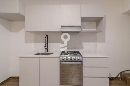 Cocina de apartamento para alugar com 2 quartos, 68m² em Roma Norte, Ciudad de México