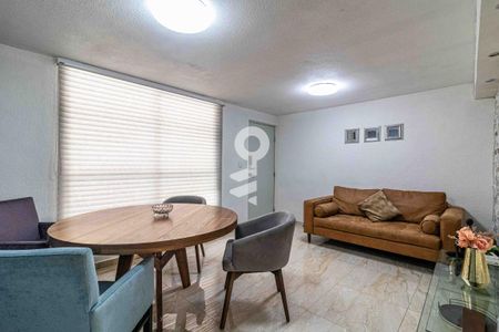 Sala - Comedor de apartamento para alugar com 2 quartos, 77m² em Escandón I Sección, Ciudad de México