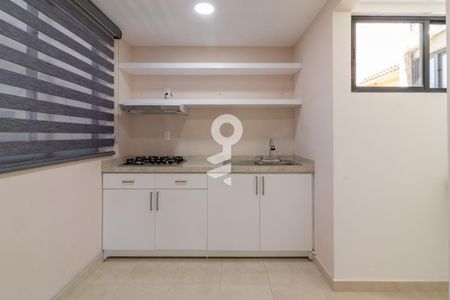 Cocina de apartamento para alugar com 2 quartos, 65m² em Apatlaco, Ciudad de México