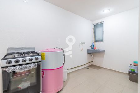Cocina de apartamento para alugar com 2 quartos, 65m² em Agrícola Oriental, Ciudad de México