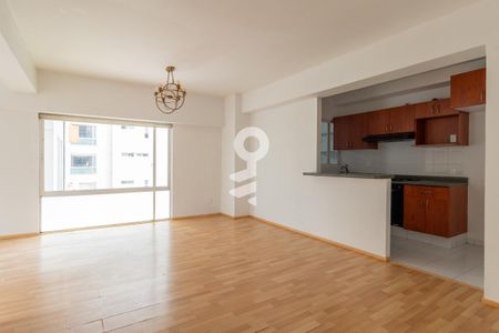 Sala- Comedor  de apartamento para alugar com 2 quartos, 76m² em Anáhuac I Sección, Ciudad de México
