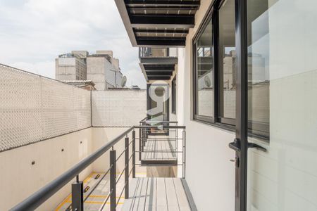 Balcón  de apartamento para alugar com 2 quartos, 69m² em Portales Sur, Ciudad de México