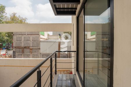 Balcón  de apartamento para alugar com 2 quartos, 69m² em Portales Sur, Ciudad de México
