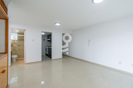 Sala - Comedor de apartamento para alugar com 2 quartos, 68m² em Narvarte Oriente, Ciudad de México