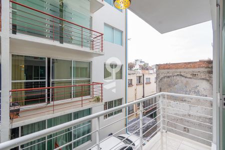Balcón  de apartamento para alugar com 2 quartos, 68m² em Narvarte Oriente, Ciudad de México