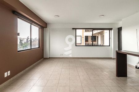 Sala - Comedor de apartamento para alugar com 2 quartos, 69m² em El Jaguey, Ciudad de México