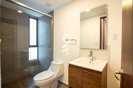 Baño de suite de apartamento para alugar com 2 quartos, 63m² em Lindavista Vallejo Iii Sección, Ciudad de México