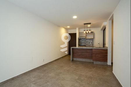 Sala - Comedor de apartamento para alugar com 2 quartos, 63m² em Lindavista Vallejo Iii Sección, Ciudad de México