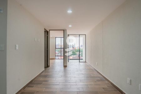Sala - Comedor de apartamento para alugar com 1 quarto, 43m² em Obrera, Ciudad de México