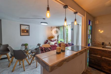 Cocina de apartamento para alugar com 1 quarto, 100m² em Campestre Churubusco, Ciudad de México
